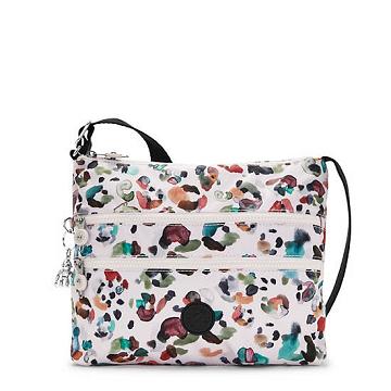 Kipling Alvar Printed Crossbody Táska Fehér Színes | HU 1071LI